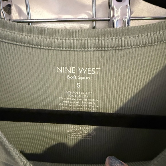 Nine West Sage Long Sleeve Tee - Picture 3 of 5